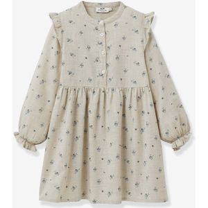 Jurk met Margotine-print voor meisjes CYRILLUS rozen