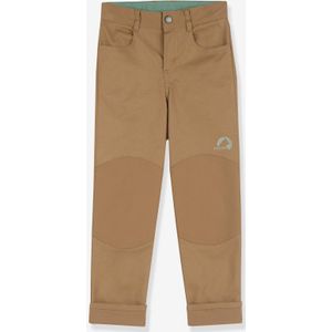 Kinderbroek KUULU CANVAS finkid, rechte pasvorm karamel