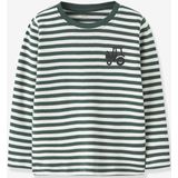 Jongenskleding - Middenblauw - Top met Lange Mouwen