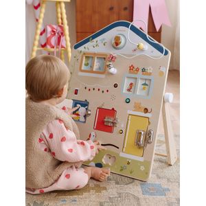 Activiteitenbord - FSC-hout - Met Geluid en Licht - 12 Activiteiten