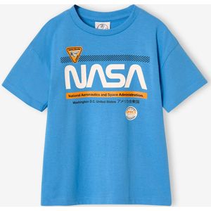 NASA T-shirt Azur voor jongens azuurblauw