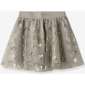 Meisjesrok van tule NMFROSALLY NAME IT beige