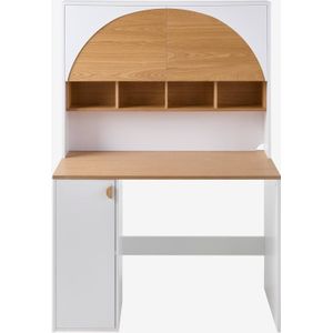 Bureau voor kinderen met opbergruimte LIGNE ROMA wit