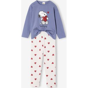 Pyjama meisjes Peanuts SNOOPY grijsblauw