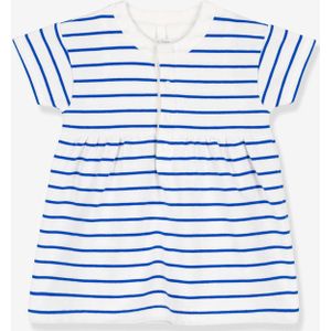 Jurk en body met korte mouwen PETIT BATEAU wit