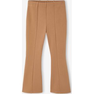 Flared meisjeslegging kameel