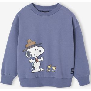 Snoopy Peanuts sweater voor jongens jeansblauw