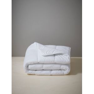 Gematigd microvezel dekbed, onderhoudsvriendelijk wit