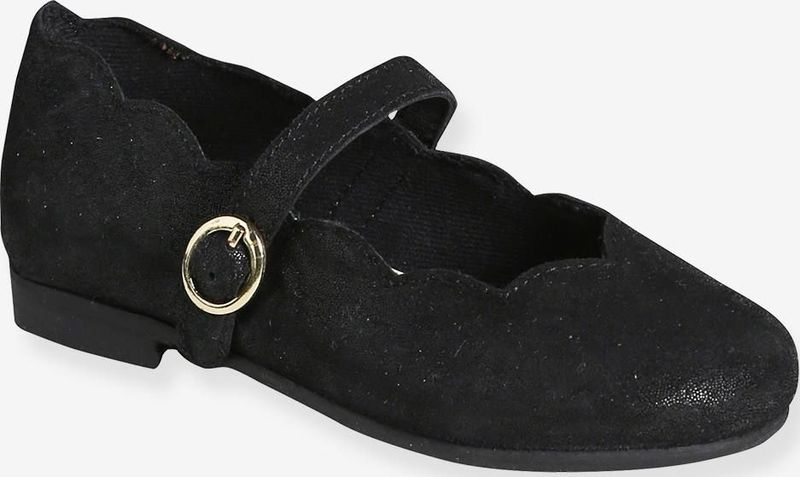 Leren Ballerina's - Goud - Metallic Leer