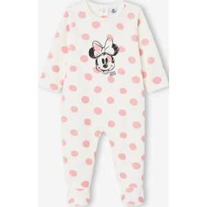 Fluwelen slaappakje babymeisjes Disney Minnie ecru