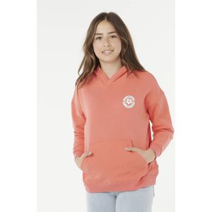 Luxe surf sweater met capuchon RIP CURL koraal