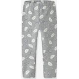 Gedrukte NMFDAVINA legging en velours voor meisjes van NAME IT gemêleerd grijs