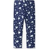 Gedrukte NMFDAVINA legging en velours voor meisjes van NAME IT blauw