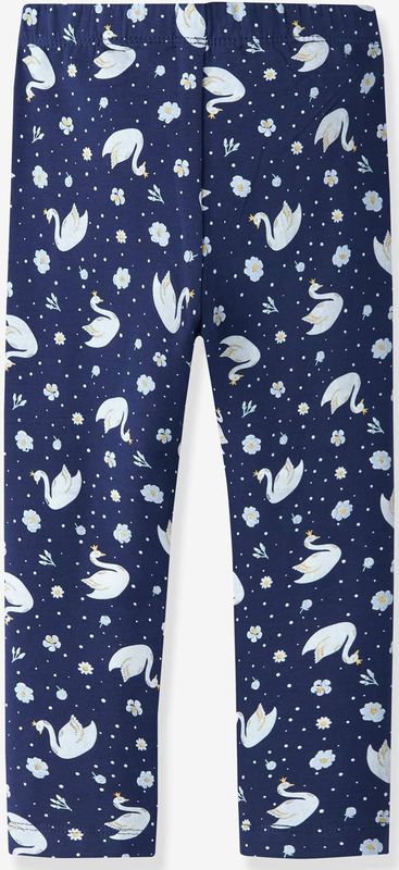 Gedrukte NMFDAVINA legging en velours voor meisjes van NAME IT blauw