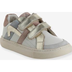 Vertbaudet - Gekraakte Leren Kindermanden - Kleutercollectie - Multi-kleurig - Sneakers