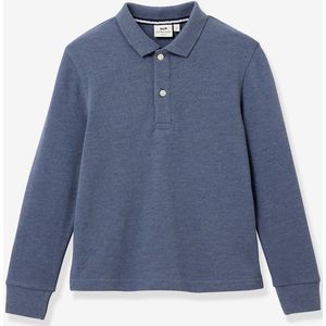 Jongenspolo van biologisch katoen CYRILLUS marineblauw
