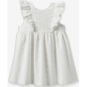 Geborduurde jurk Sarah meisje - cortège Plume - CYRILLUS ecru
