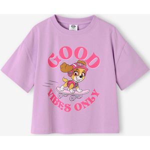 Meisjesshirt Paw Patrol lila