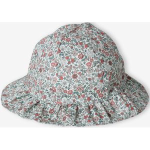 Vertbaudet - Zonnehoed - Bloemenprint - Katoen