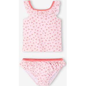 Bikini voor babymeisjes met geïntegreerde luier lichtroze