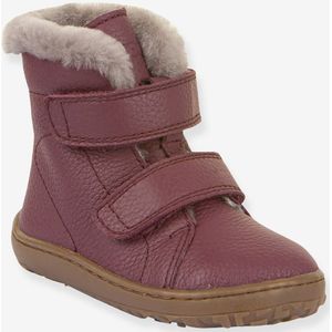 Barefoot laarzen kinderen BAREFOOT FURRY FRODDO bordeauxrood