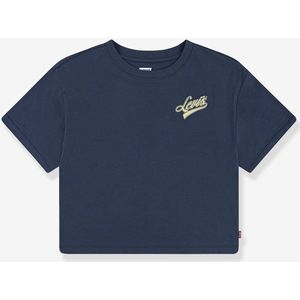 LEVI'S - Boxy T-shirt - Marineblauw - Korte Mouwen - Meisjes
