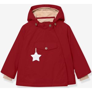 Unisex - Fleece Gevoerde Jas - Pruim - Voor Baby's