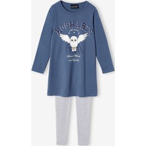 Harry Potter nachthemd + leggingset voor meisjes indigoblauw