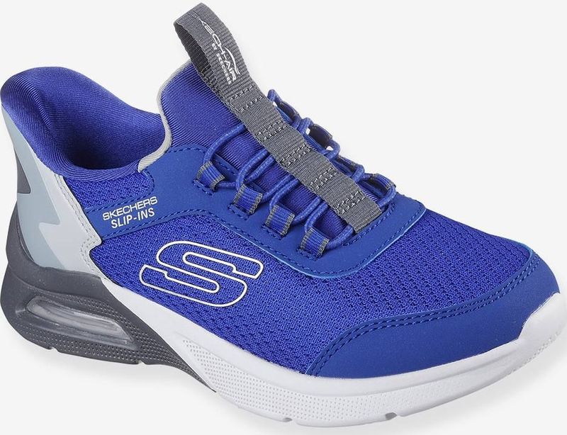 Skechers - Brisk Stripe 403890L - Baskets - Felblauw