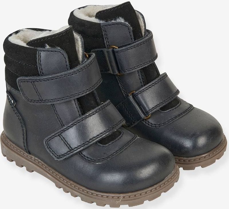 BUNDGAARD - TOKKER - Gevoerde Laarzen - Zwart - Brede Voeten