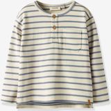 Jongenskleding blauw, gestreept