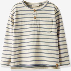 Jongenskleding blauw, gestreept