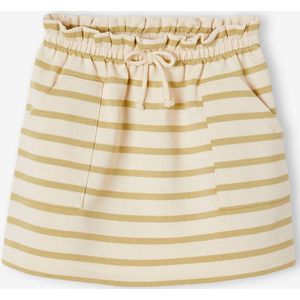 Fleece - Meisjesrok - Rood - Elastische Taille - 80% Katoen, 20% Polyester