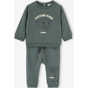 Set sweater en broek baby Disney De Leeuwenkoning groen