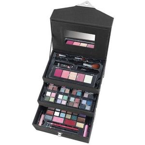 Zmile Cosmetics Schminkkoffer Velvety Dark Grey Limited Edition 72-teilig