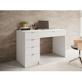 Bureau Tavares - Wit - 120 cm