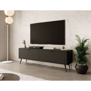 TV-Meubel Lima - Zwart - 163 cm