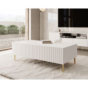 Meubella - Salontafel King - Wit - 120 cm