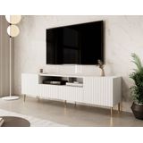 Meubella - TV-Meubel King - Wit - 180 cm