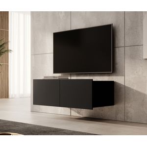 TV-Meubel Calabas - Mat zwart - 100 cm