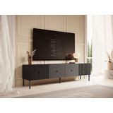 TV-Meubel Vermont - Antraciet - 180 cm