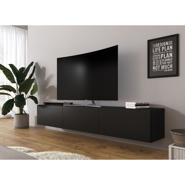 Mat zwarte - TV-meubel kopen? | Mooi design, lage prijs | beslist.nl
