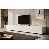 TV-Meubel Calabas - Wit - 300 cm