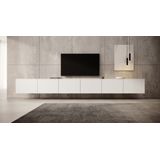 TV-Meubel Calabas - Wit - 300 cm