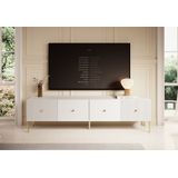 TV-Meubel Vermont - Wit - 180 cm