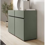 Dressoir Cainan - Groen - 119 cm