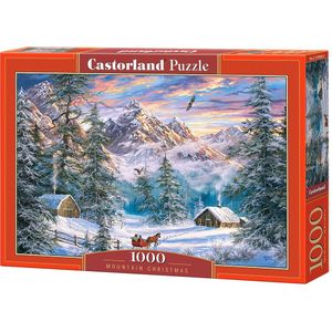 Castorland Legpuzzel Mountain Christmas 1000 Stukjes