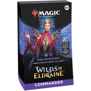 Magic The Gathering - Wilds of Eldraine Fae Dominion Commander Deck