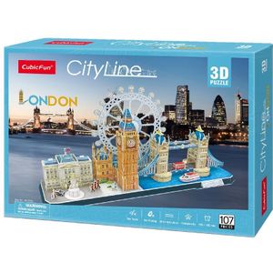 Cubic Fun 3D Puzzel City Line Londen