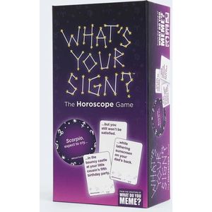 What’s Your Sign? - Party Game